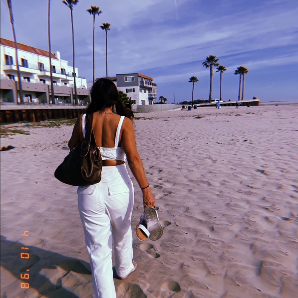 White overalls